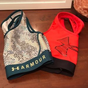 New Under Armour Sports Bras (set of two)